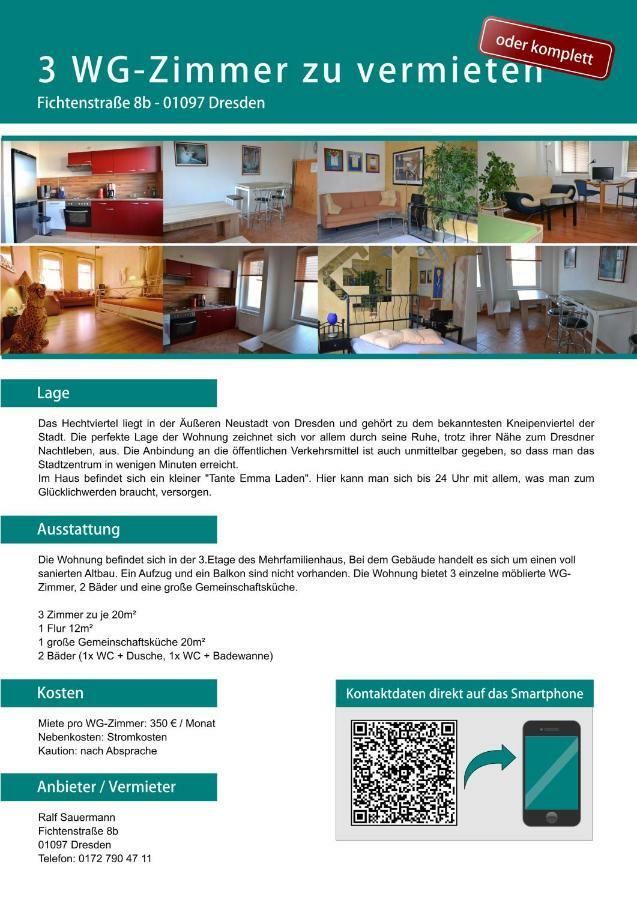 Residenz Bis 6 Gaeste , Bis 4 Gaeste, Elbflorenz Bis 2 Gaeste